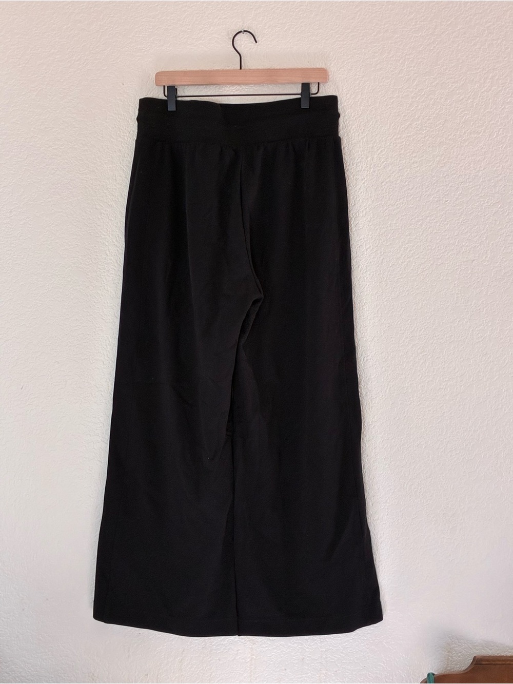 Old Navy | Black Extra high rise wide leg fleece sweatpants size large - Picture 7 of 10